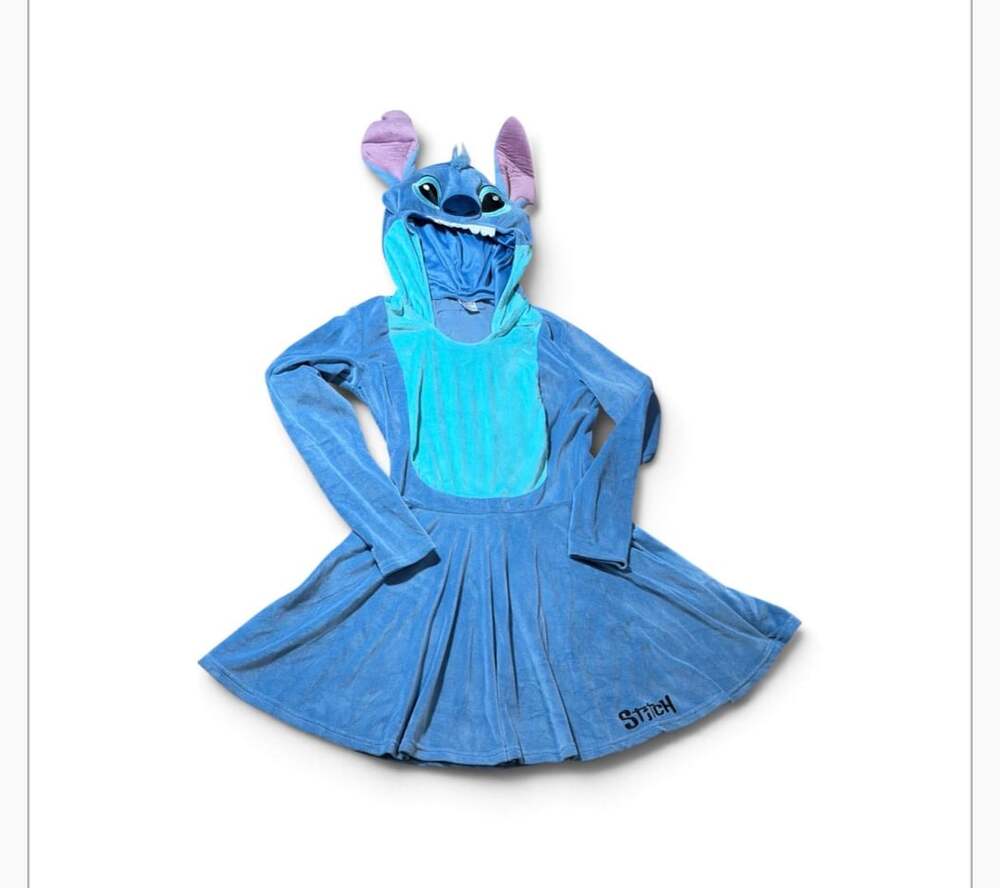 Disney Stitch Hooded Dress Size S Costume Lilo & Stitch Cosplay